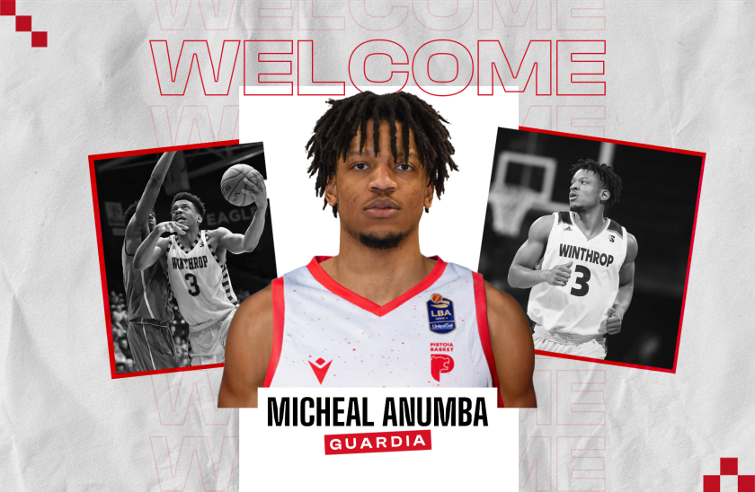 Estra Pistoia Basket 2000 firma Micheal Anumba – Pistoia Basket 2000