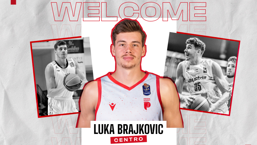 Il nuovo acquisto di Estra Pistoia Basket Luka Brajkovic