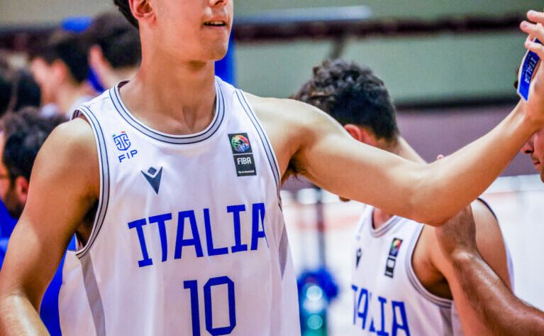 Federico Stoch Nazionale Under18, foto Instagram Mr.Hoop