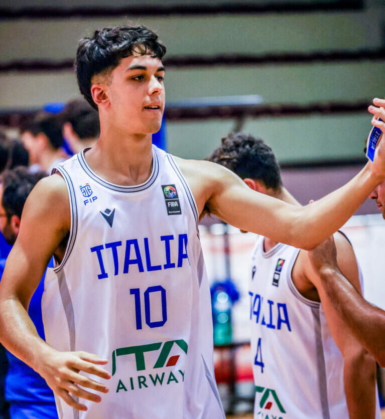 Federico Stoch Nazionale Under18, foto Instagram Mr.Hoop