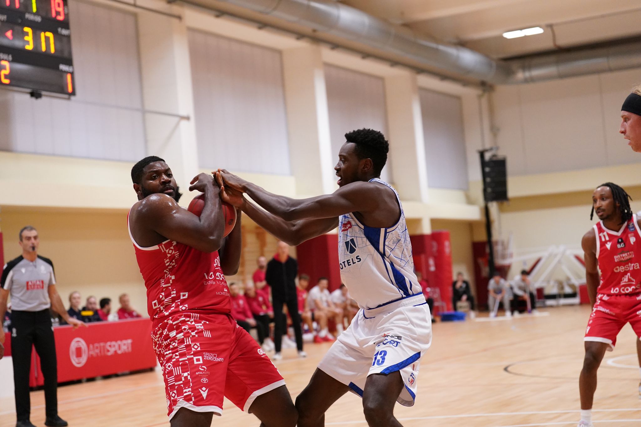 eric paschall amichevole reggio emilia pistoia