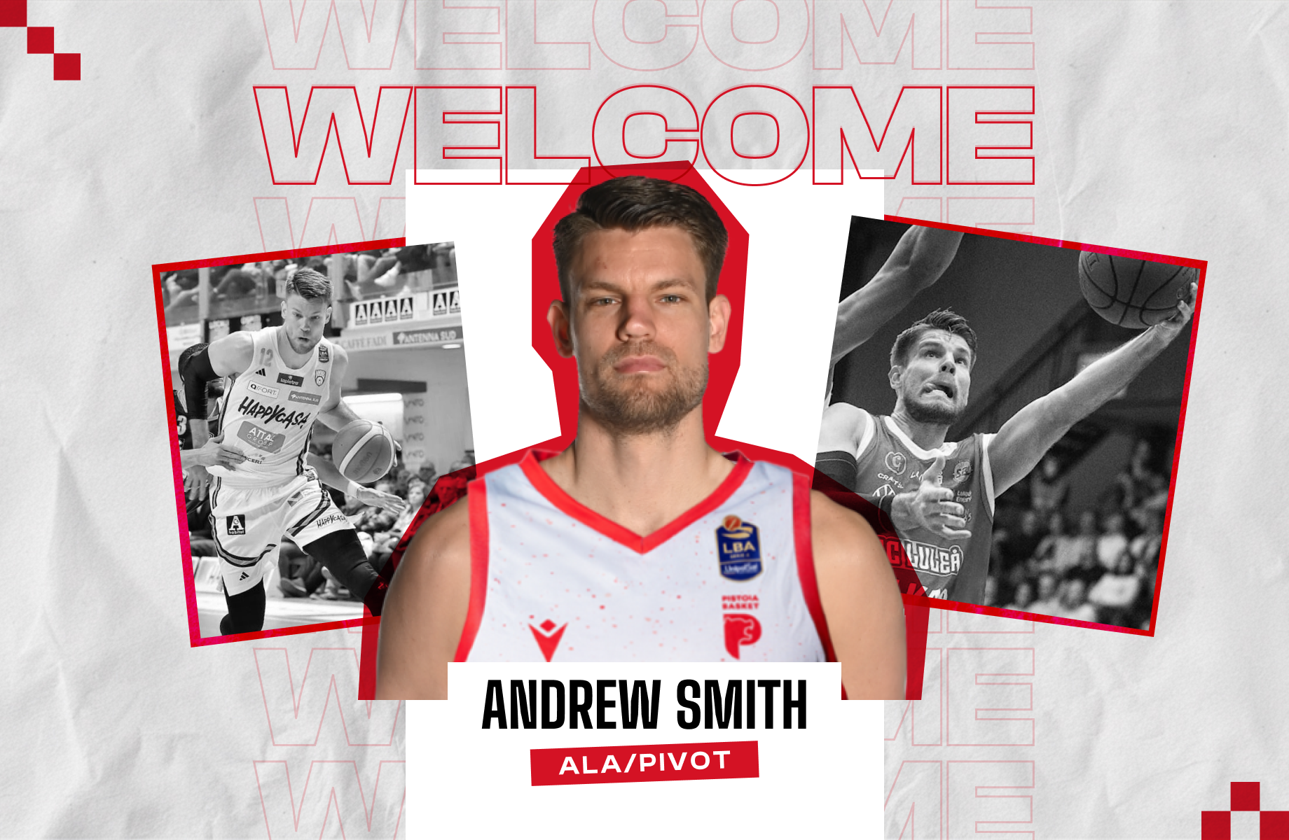 andrew smith annuncio pistoia basket