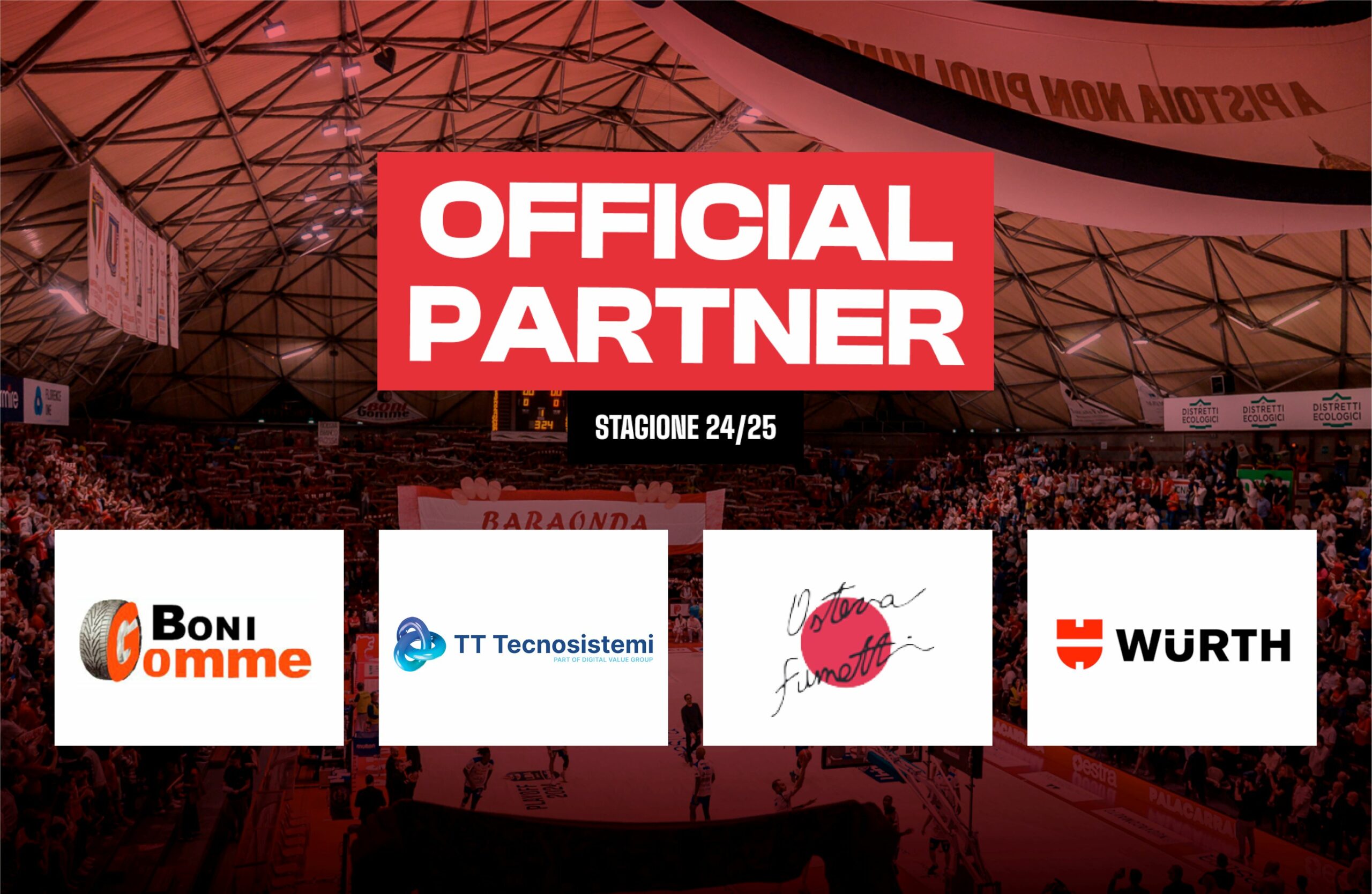 official partner pistoia basket febbraio 2025