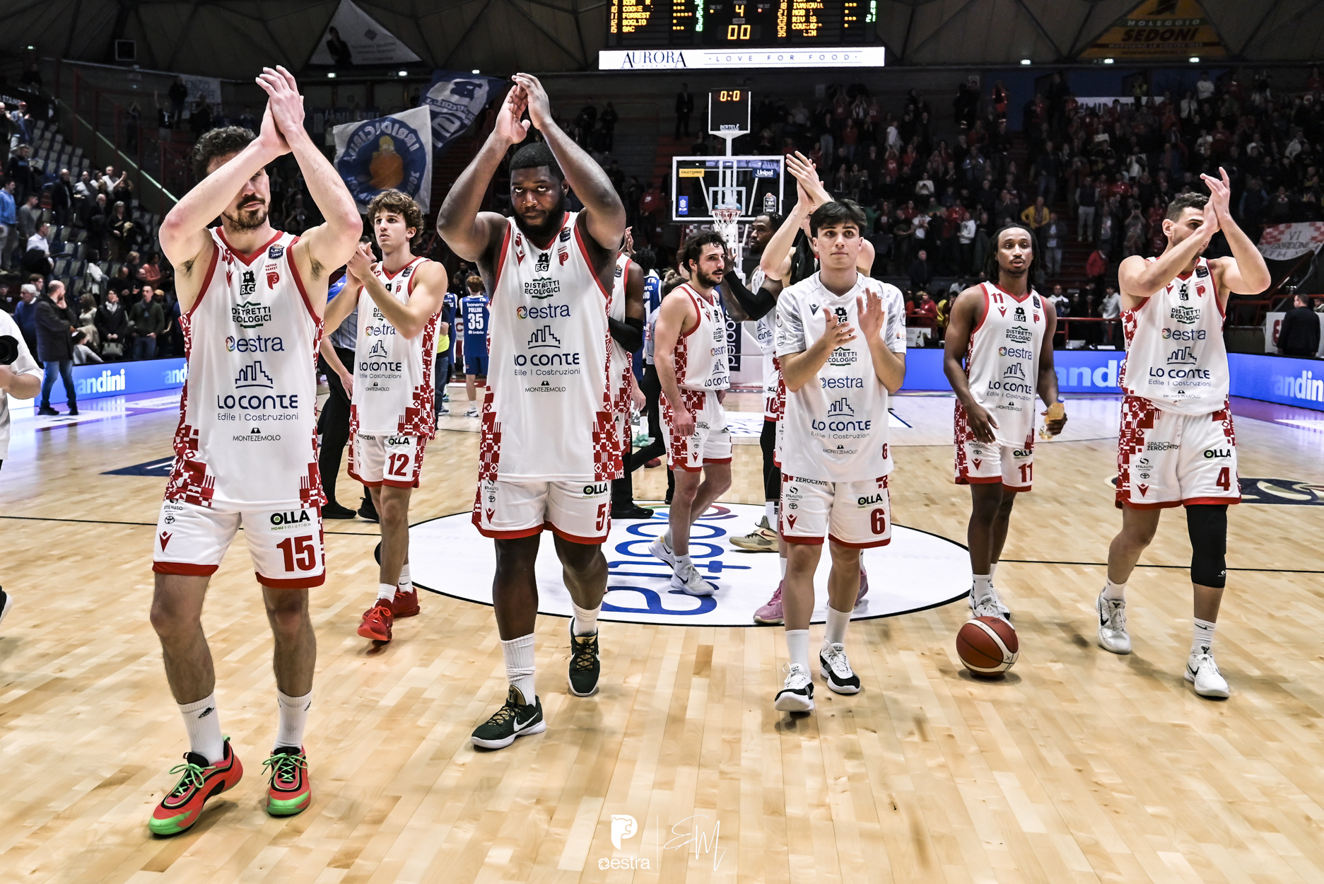 saluto finale pistoia brescia