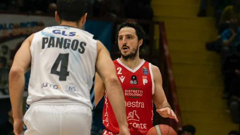 Gianluca Della Rosa Napoli Basket Pistoia