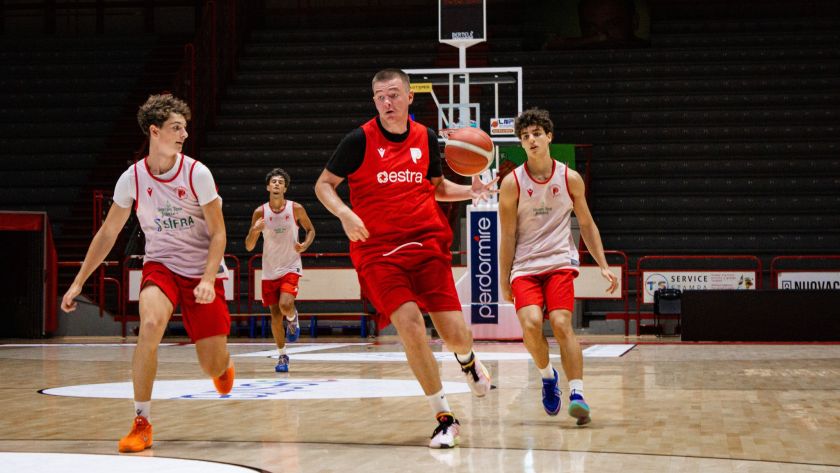 allenamento settore giovanile 2025/26 pistoia basket junior under17