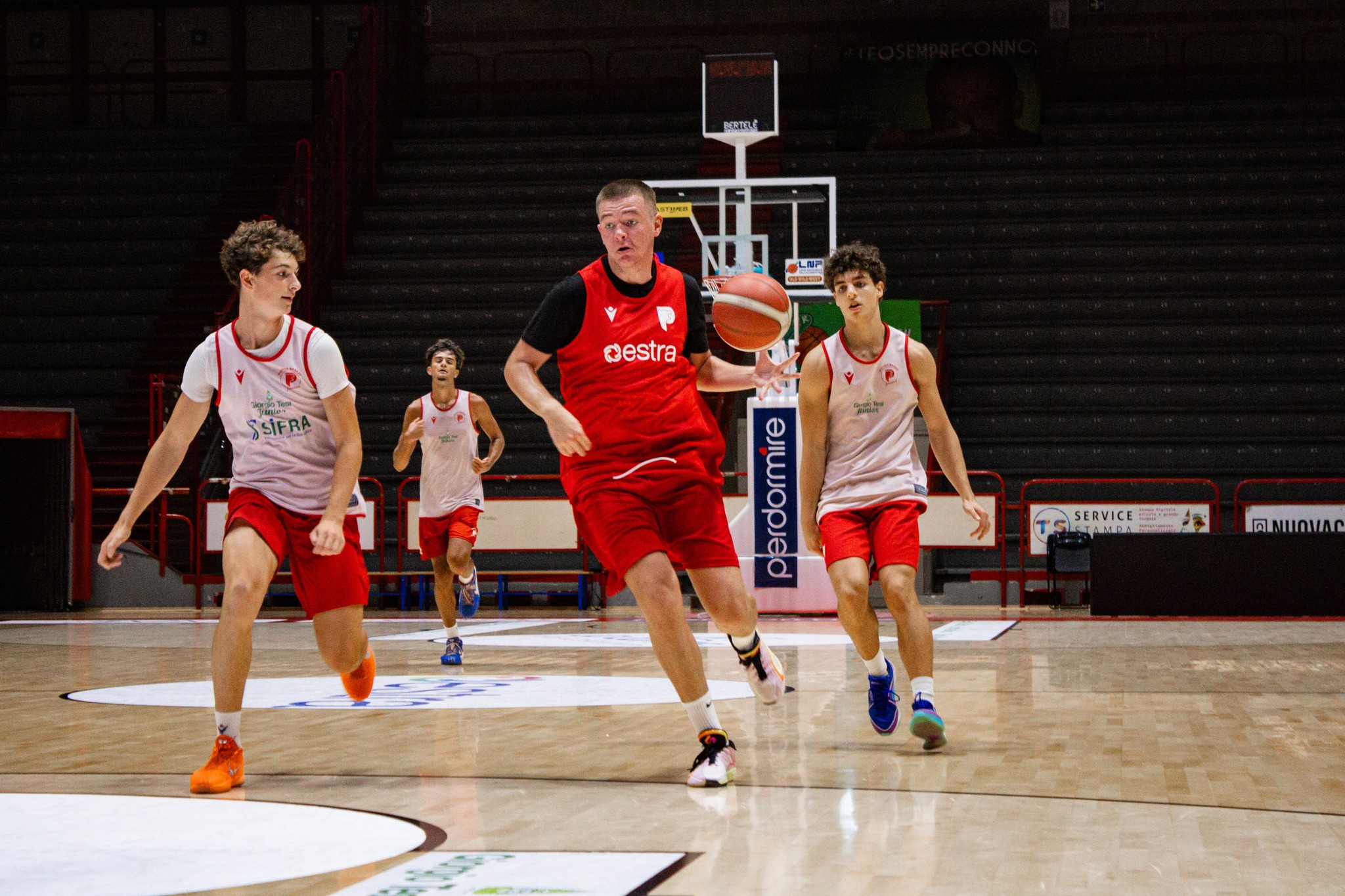 allenamento settore giovanile 2025/26 pistoia basket junior under17