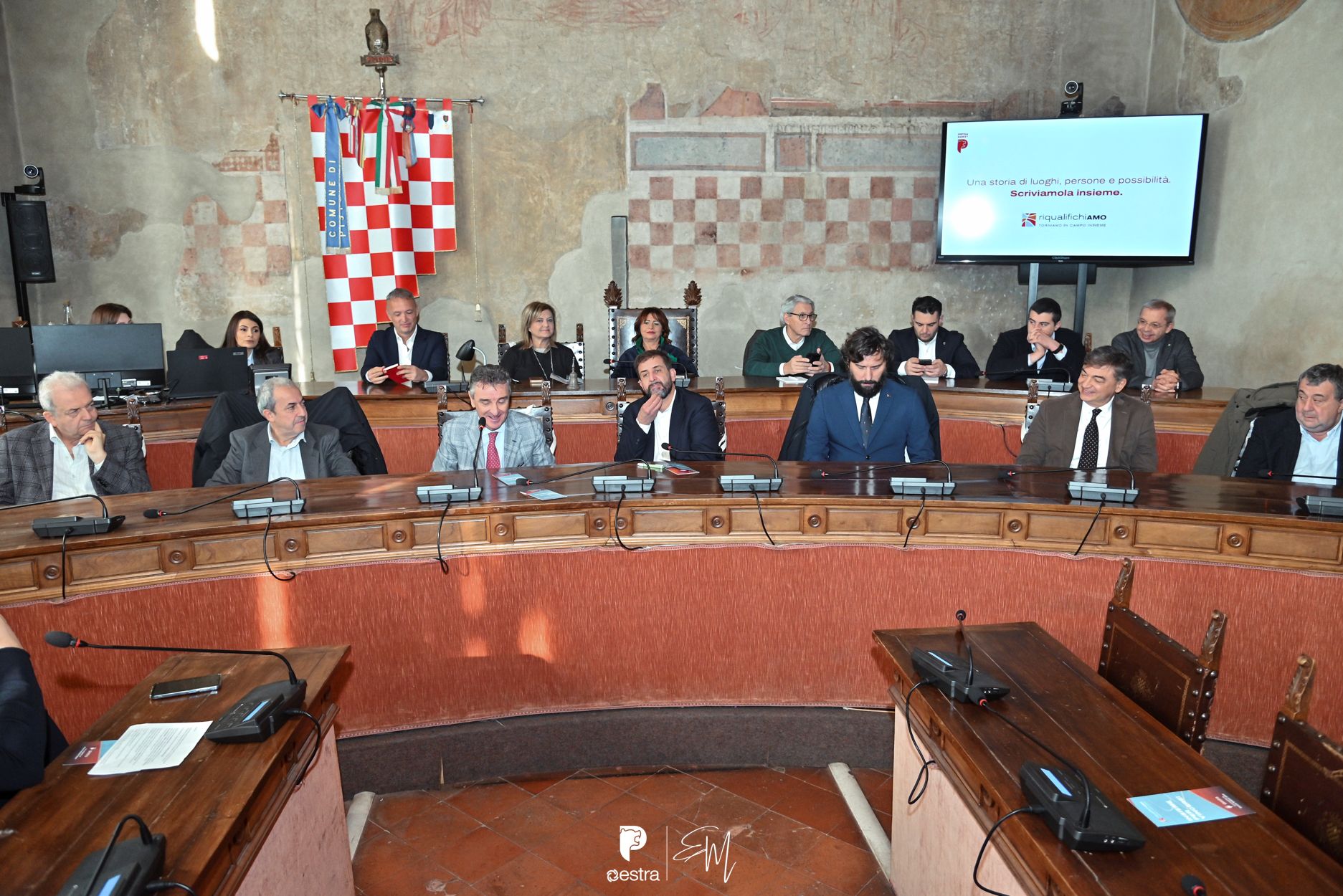 Conferenza stampa presentazione progetto RiqualifichiAMO