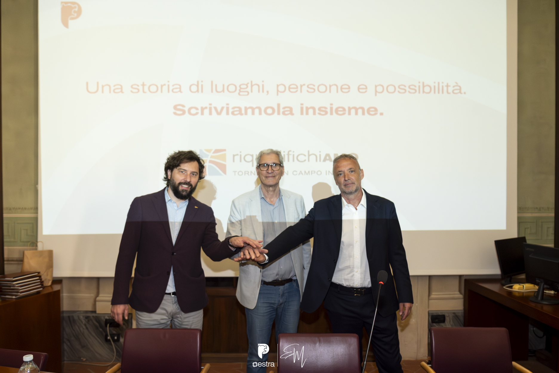 riqualifichiamo conferenza stampa montale